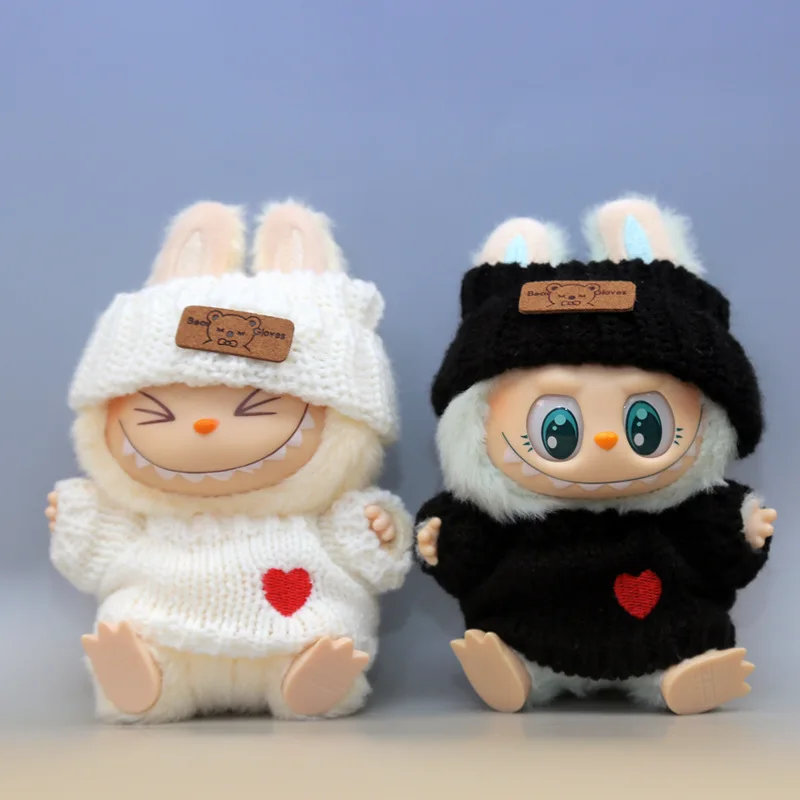 Labubu Doll Clothes Set 1st-3rd Gen Pendant Sitting Party Outfit Heart Embroidery Sweater LABUBU Cute Doll Accessories
Labubu Doll Clothes Set 1st-3rd Gen Pendant Sitting Party Outfit Heart Embroidery Sweater LABUBU Cute Doll Accessories