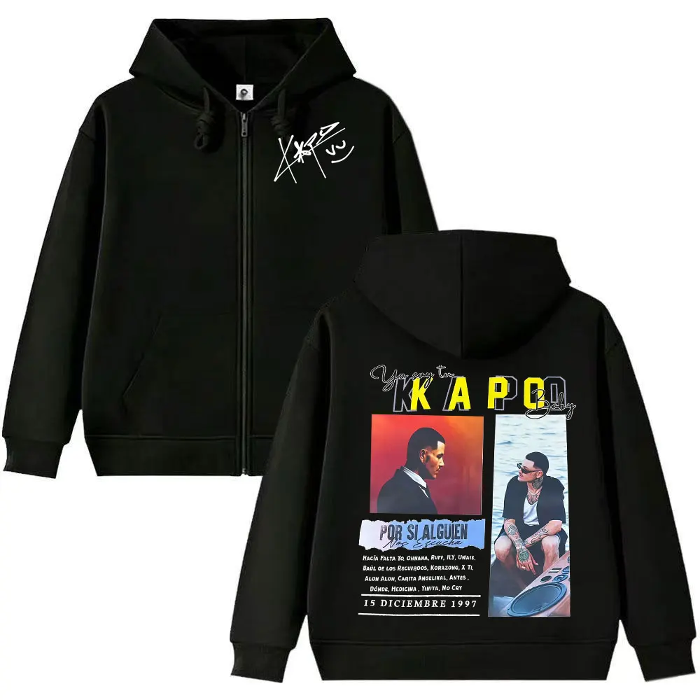 Rapper Kapo Hip Hop Album Tour 2026 Zipper Hoodie Men Women Oversized Streetwear Coat Jacket Vintage Aesthetic Sweatshirt Unisex
Rapper Kapo Hip Hop Album Tour 2026 Zipper Hoodie Men Women Oversized Streetwear Coat Jacket Vintage Aesthetic Sweatshirt Unisex