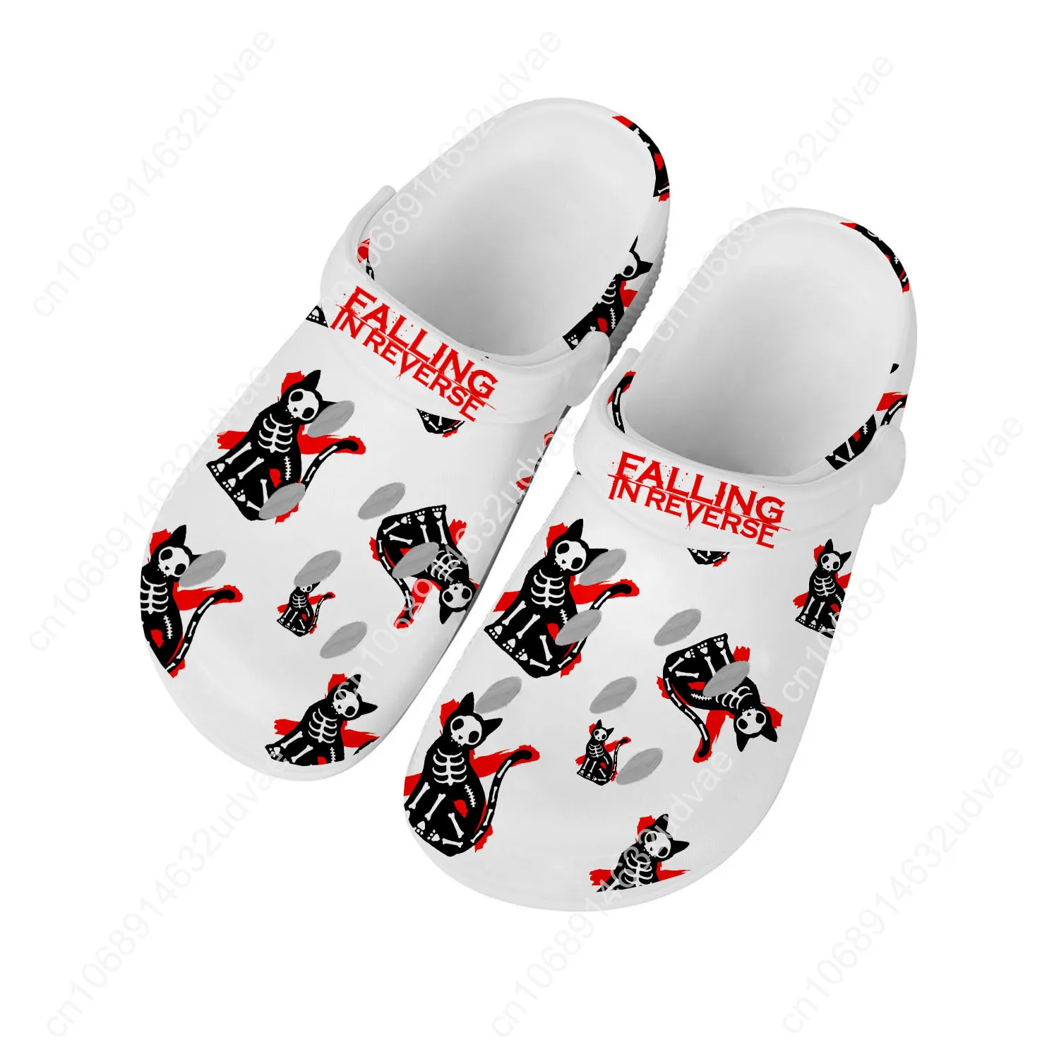 Сандалии Falling in Reverse для мужчин и женщин, модная подростковая обувь для воды, рок-группа, садовые дышащие удобные пляжные сабо, тапочки на заказ
Сандалии Falling in Reverse для мужчин и женщин, модная подростковая обувь для воды, рок-группа, садовые дышащие удобные пляжные сабо, тапочки на заказ
