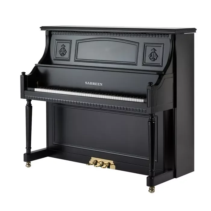 SR-33MH 88-Key Black Matte Acoustic Upright Piano Spruce Soundboard 18-Layer Hardwood Hot-Pressed Pinblock Piano
SR-33MH 88-Key Black Matte Acoustic Upright Piano Spruce Soundboard 18-Layer Hardwood Hot-Pressed Pinblock Piano