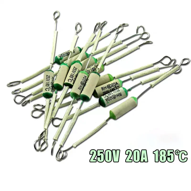 5pcs 185 ℃ 20A 250V rice cooker temperature insurance rice cooker fuse
5pcs 185 ℃ 20A 250V rice cooker temperature insurance rice cooker fuse