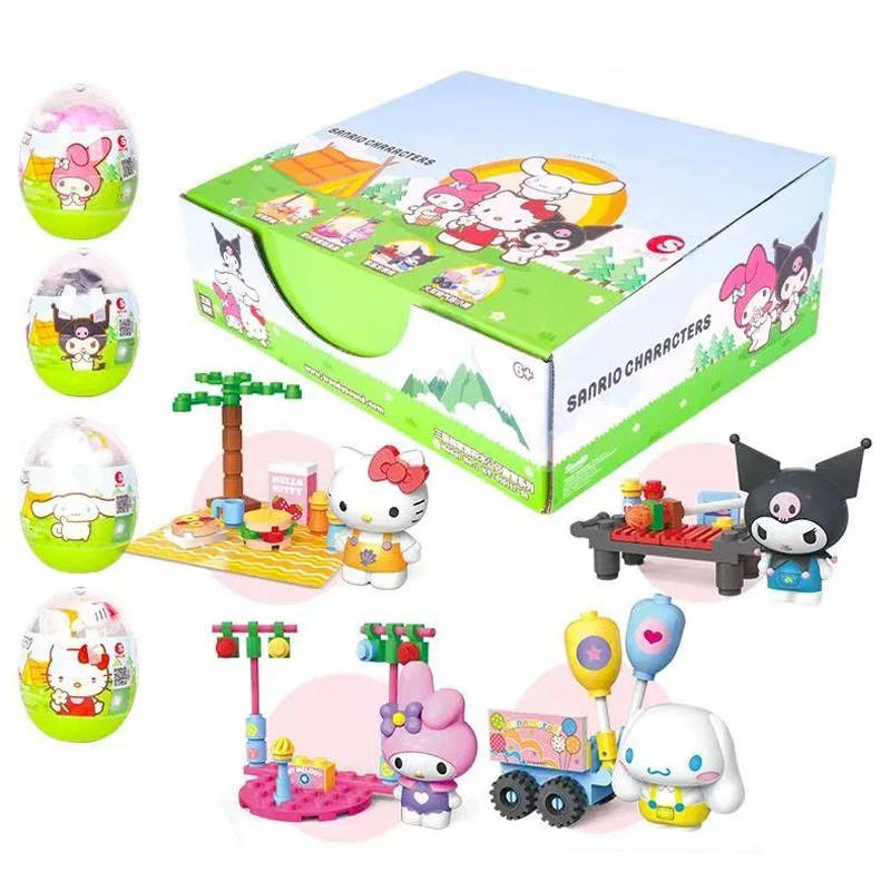 Оригинальные сборные блоки HelloKitty, кукла-сюрприз KUROMI MY MELODY Cinnamoroll, украшение ручной работы, детская игрушка-головоломка, подарок
Оригинальные сборные блоки HelloKitty, кукла-сюрприз KUROMI MY MELODY Cinnamoroll, украшение ручной работы, детская игрушка-головоломка, подарок