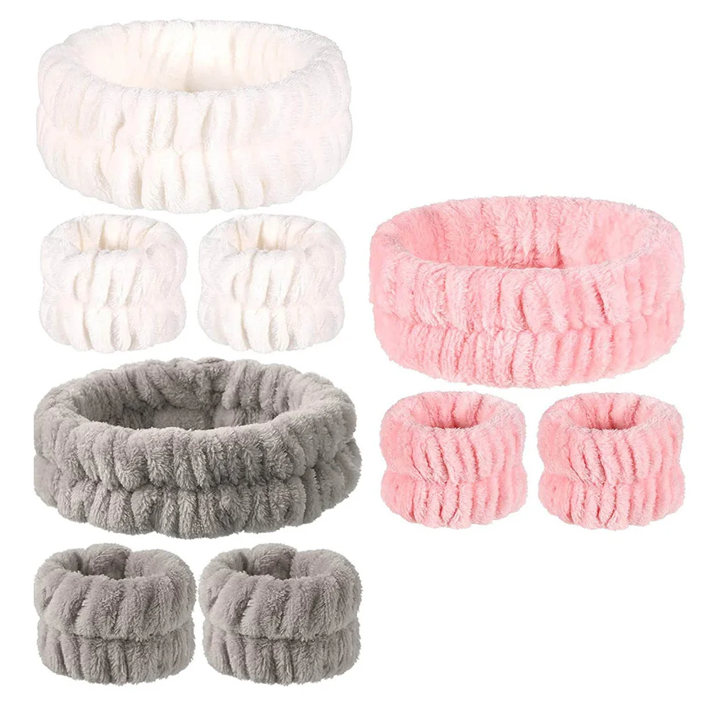 Hair Band Wristband Set Elastic Headband Flannel Wristband Sweat Absorption Sports Daily Use Household Practical Accessories
Hair Band Wristband Set Elastic Headband Flannel Wristband Sweat Absorption Sports Daily Use Household Practical Accessories