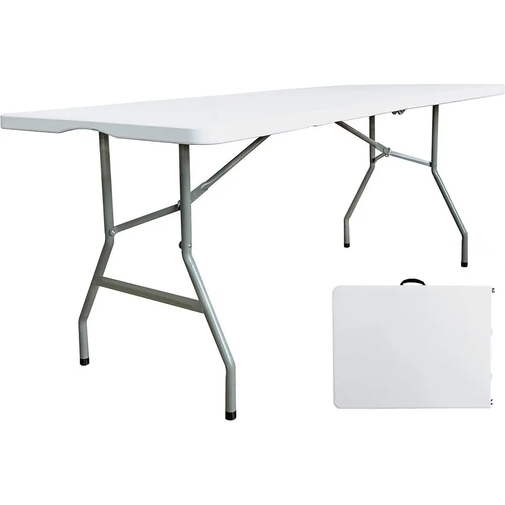 Portable Heavy-Duty Plastic Picnic Table with Handle, 330lb Capacity, Suitable for Indoor, Outdoor, Camping, and Dining
Portable Heavy-Duty Plastic Picnic Table with Handle, 330lb Capacity, Suitable for Indoor, Outdoor, Camping, and Dining