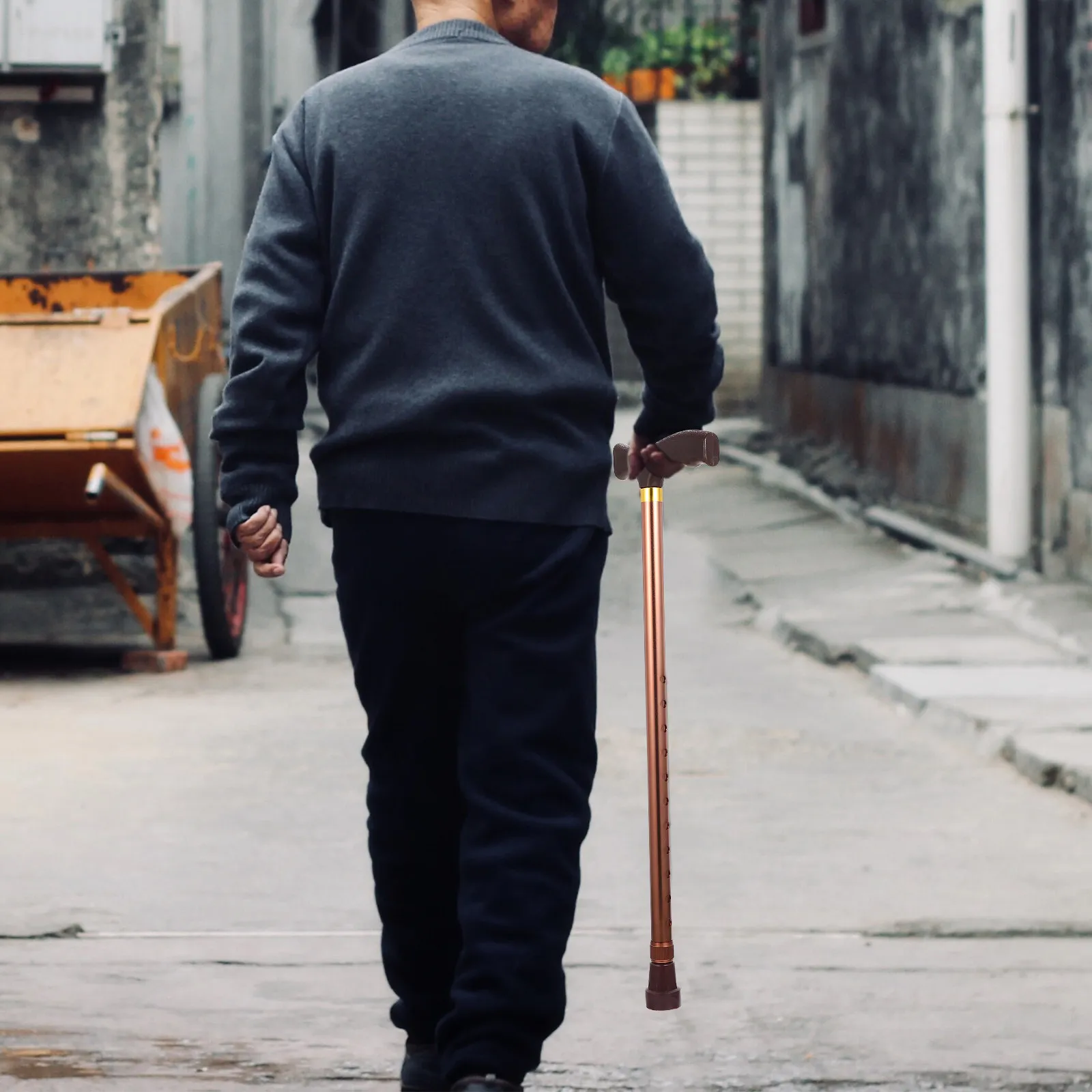 Adjustable Retractable Walking Cane for Elderly Disabled Wounded Adults Ergonomic Non-Slip Anti-Skid Mountaineering Hiking
Adjustable Retractable Walking Cane for Elderly Disabled Wounded Adults Ergonomic Non-Slip Anti-Skid Mountaineering Hiking