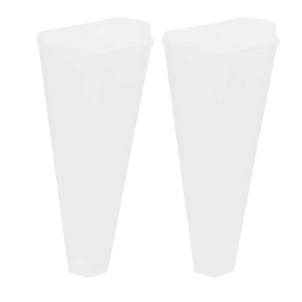 2Pcs Wall Mounted Planter Clear Plastic Pots Hanging Flowerpot Decor Space Saving Modern Design Long
2Pcs Wall Mounted Planter Clear Plastic Pots Hanging Flowerpot Decor Space Saving Modern Design Long