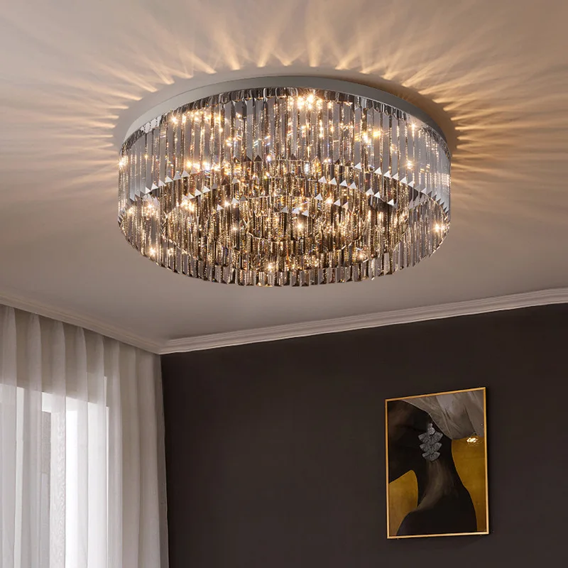 2025 new Italian living room room eye protection bedroom light crystal light ceiling hall high sense
2025 new Italian living room room eye protection bedroom light crystal light ceiling hall high sense