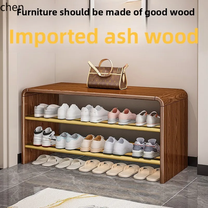 HXL wax wood shoe changing stool shoe rack integrated solid wood multi-layer home shoe cabinet
HXL wax wood shoe changing stool shoe rack integrated solid wood multi-layer home shoe cabinet