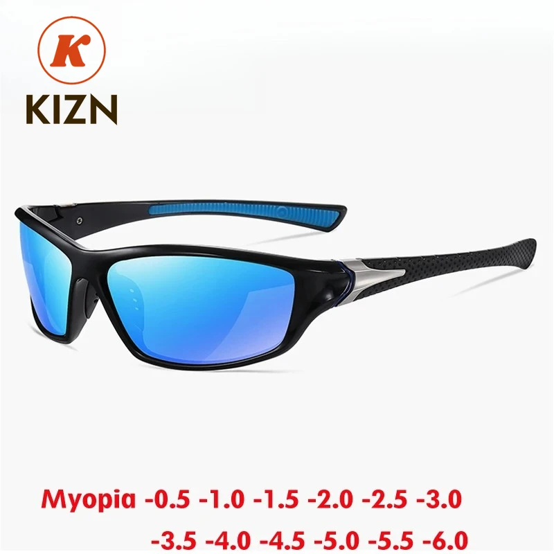 KIZN Sports Motion Myopia Polarized Sunglasses Colorful Lenses Men Women Driving -0.5 to -6.0 Prescription TR90 Glasses UV400 Ey
KIZN Sports Motion Myopia Polarized Sunglasses Colorful Lenses Men Women Driving -0.5 to -6.0 Prescription TR90 Glasses UV400 Ey