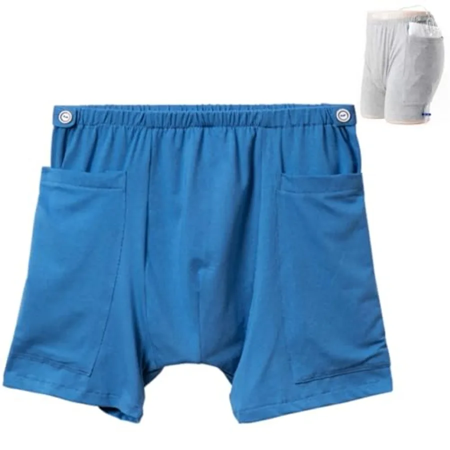 New Type of Urine Bag Pants, Underwear Urine Bag Pants for Elderly, Urine Drainage Bag Underwear, Nephrostomy Bag Pants for Abd
New Type of Urine Bag Pants, Underwear Urine Bag Pants for Elderly, Urine Drainage Bag Underwear, Nephrostomy Bag Pants for Abd