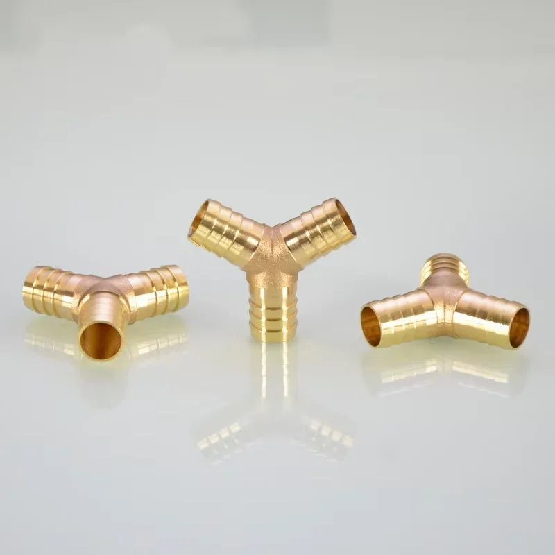 1pc Brass Barb Pipe Fitting Y Type 3 Way Tee Connector For 4mm 5mm 6mm 8mm 10/12/14/16/19/25mm Hose Copper Pagoda Tube Fittings
1pc Brass Barb Pipe Fitting Y Type 3 Way Tee Connector For 4mm 5mm 6mm 8mm 10/12/14/16/19/25mm Hose Copper Pagoda Tube Fittings