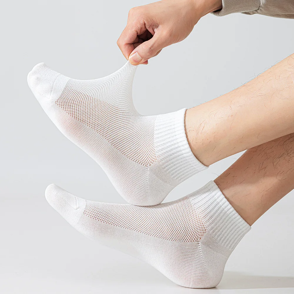 New Fashion Socks Men's Summer Thin Antibacterial Deodorant Sports Socks Mesh Socks
New Fashion Socks Men's Summer Thin Antibacterial Deodorant Sports Socks Mesh Socks