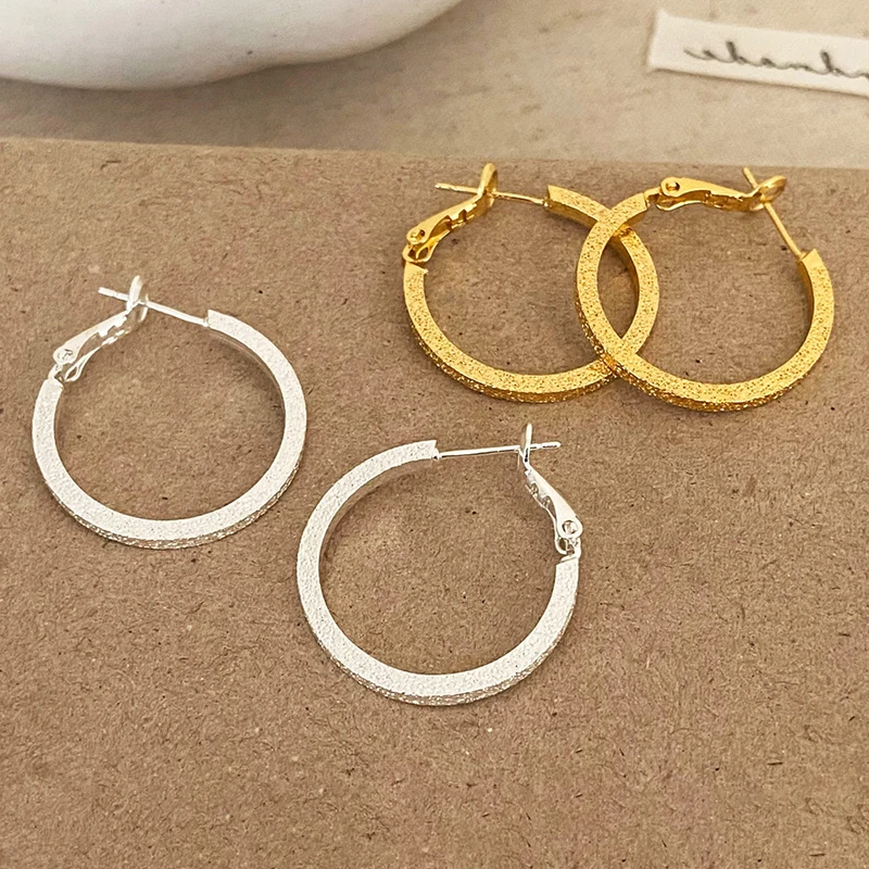 PONYKISS 925 Sterling Silver 18K Gold Round Hoop Earrings for Women Minimalist Vintage Fine Jewelry Geometric Accessories
PONYKISS 925 Sterling Silver 18K Gold Round Hoop Earrings for Women Minimalist Vintage Fine Jewelry Geometric Accessories