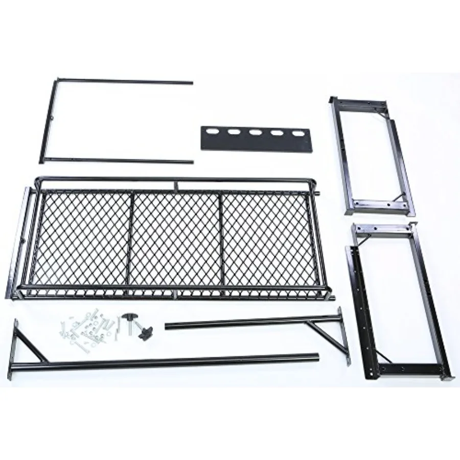 Universal Dump Bed Rack for UTV Side by Side Heavy Duty Steel Basket Black Bolt On Install and Removal
Universal Dump Bed Rack for UTV Side by Side Heavy Duty Steel Basket Black Bolt On Install and Removal
