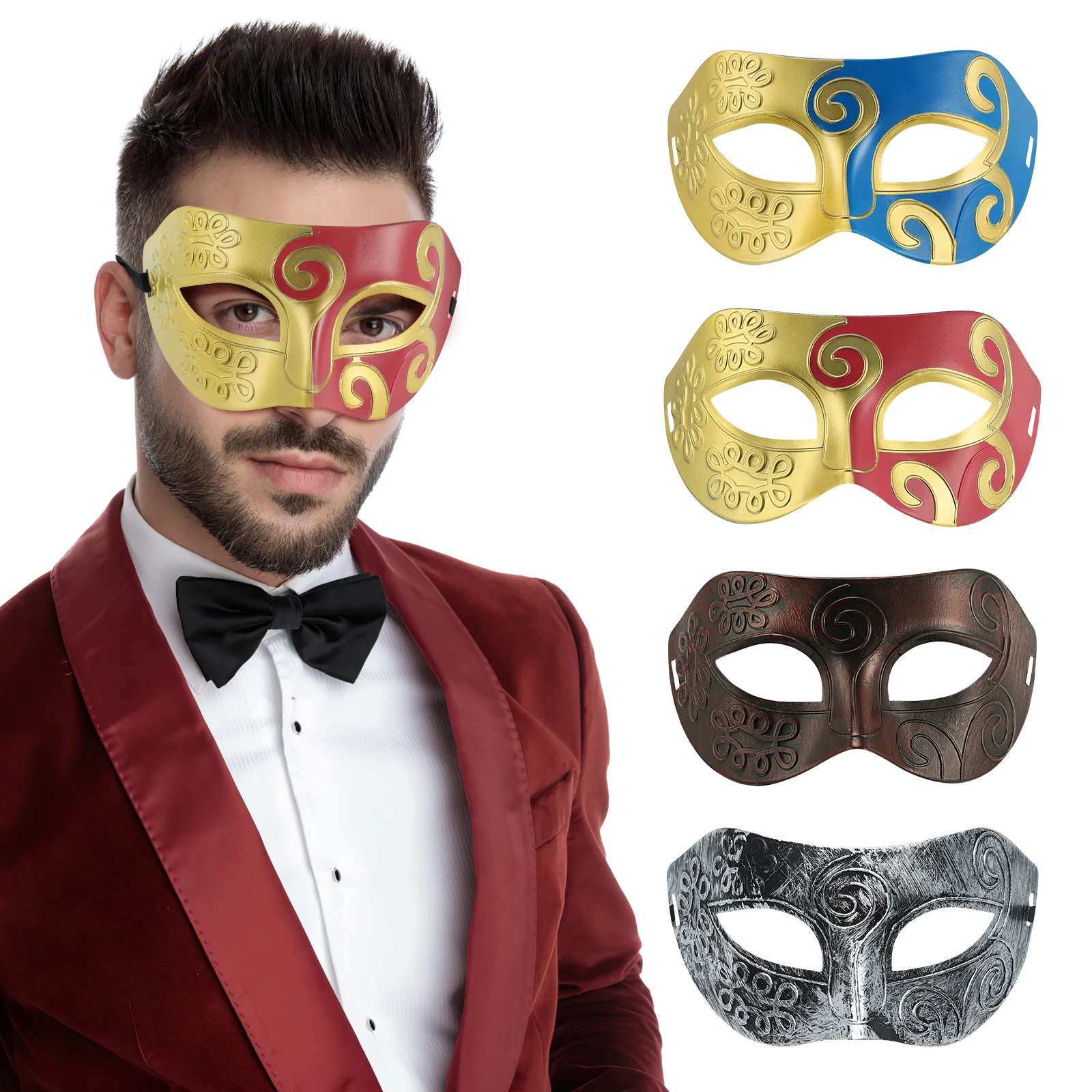 Dance Mask Party Masks Roman Decorations Vintage Costume Accessories Halloween Masquerade Elegant
Dance Mask Party Masks Roman Decorations Vintage Costume Accessories Halloween Masquerade Elegant