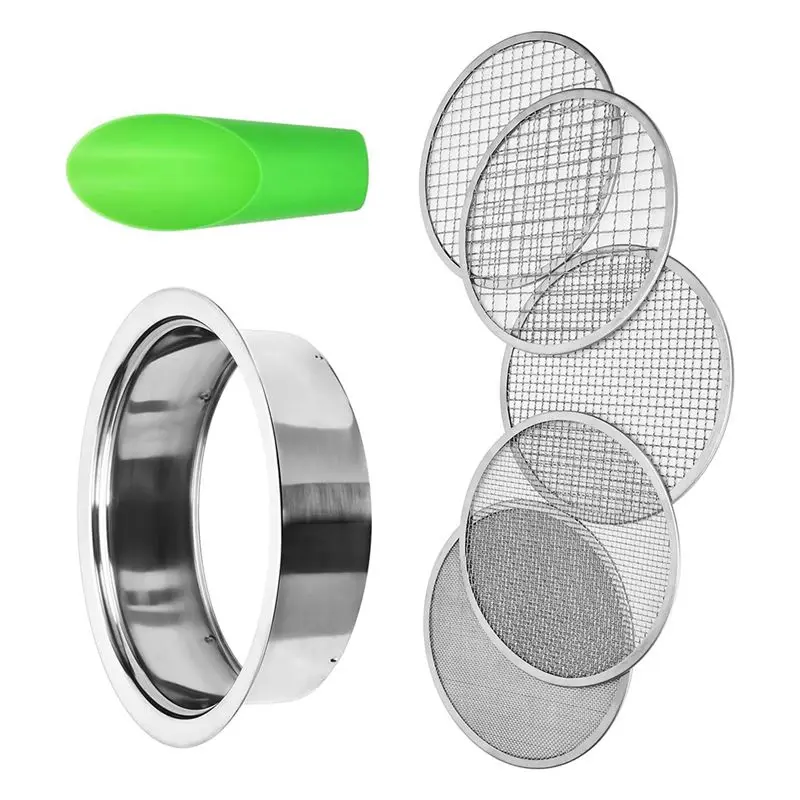 AT84-Garden Soil Screen Soil Screening Machine Mesh Sifter,Compost Sifter With 1,3,6,9,12Mm Sieve Mesh And Bonsai Soil Scoop
AT84-Garden Soil Screen Soil Screening Machine Mesh Sifter,Compost Sifter With 1,3,6,9,12Mm Sieve Mesh And Bonsai Soil Scoop