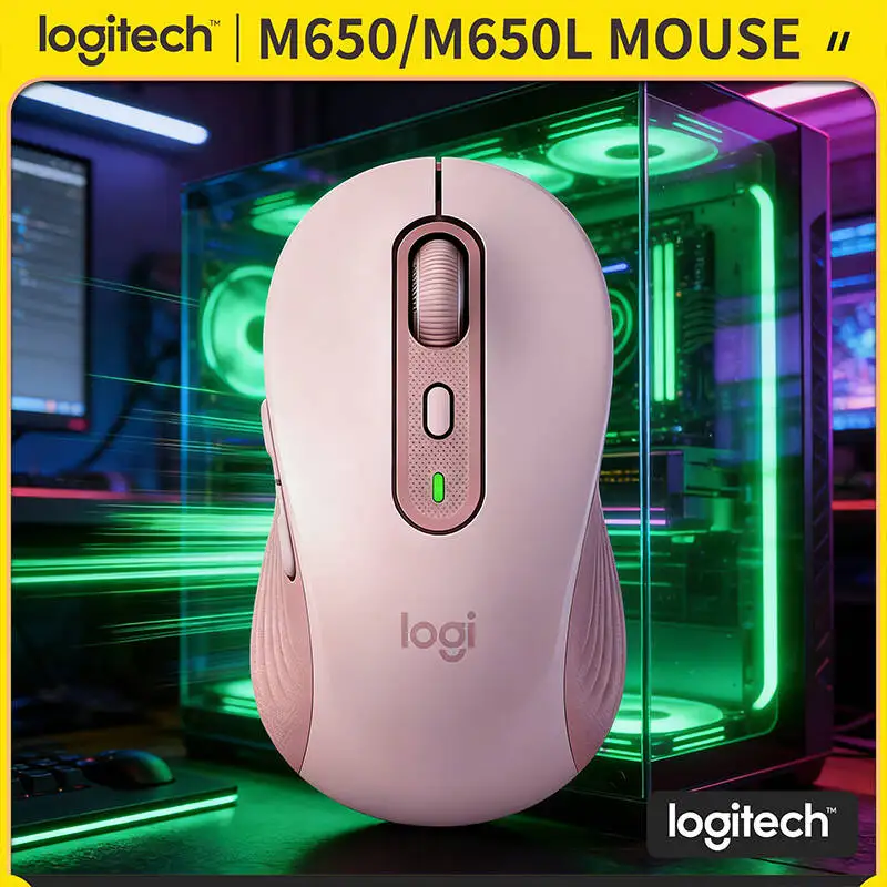 Logitech M650/M650L Wireless Mouse - Sustainable Design, 5 Custom Buttons, Advanced Optical Tracking, 24-Month Battery
Logitech M650/M650L Wireless Mouse - Sustainable Design, 5 Custom Buttons, Advanced Optical Tracking, 24-Month Battery