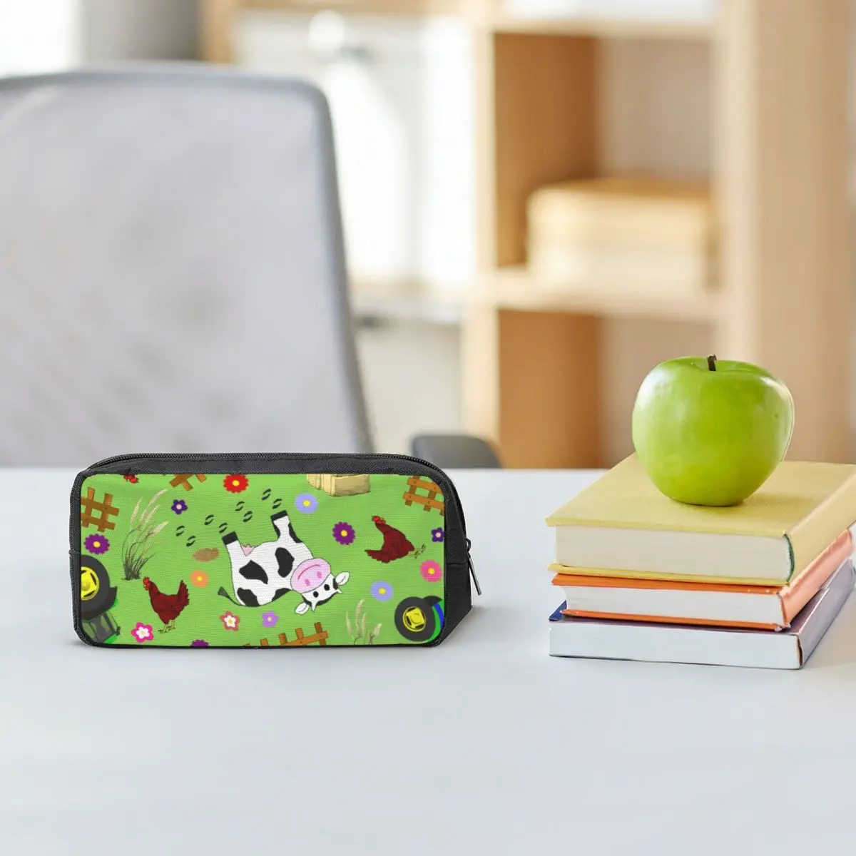 Farmyard Cow And Tractor Pencil Cases for Student School Pen Box Pencil Bag Large Pencil Pouch Storage Stationery Supplies
Farmyard Cow And Tractor Pencil Cases for Student School Pen Box Pencil Bag Large Pencil Pouch Storage Stationery Supplies