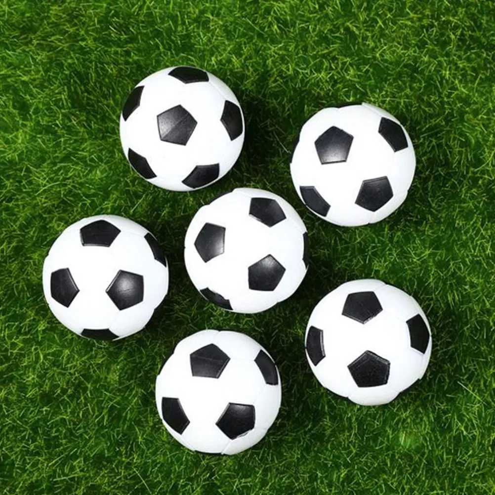6pcs Mini Foosball Table Balls Black White Foosball Table Balls Desktop Soccer Accessories Replacement Team Sports
6pcs Mini Foosball Table Balls Black White Foosball Table Balls Desktop Soccer Accessories Replacement Team Sports