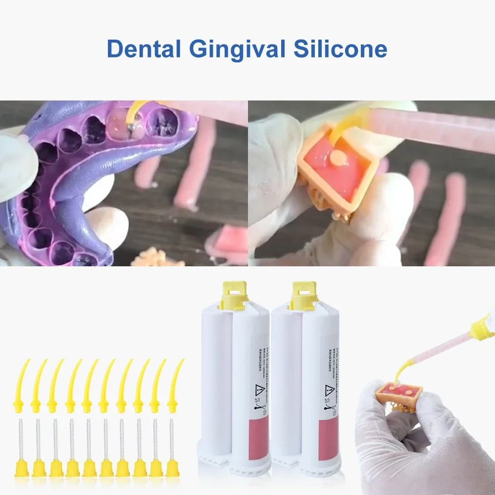 Dental Impression Kit Silicone Addition Rubber Materials Artificial Gingiva Mask Highly Tear Resistant Light Body Putty Molding
Dental Impression Kit Silicone Addition Rubber Materials Artificial Gingiva Mask Highly Tear Resistant Light Body Putty Molding