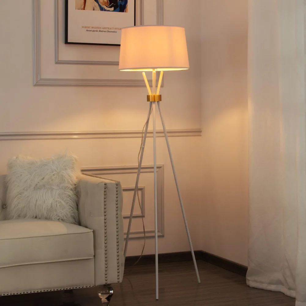 63.2 Inch Tripod Floor Lamp Adjustable Standing Light For Living Room Bedroom Modern Reading Corner Lighting LED Bulb Included
63.2 Inch Tripod Floor Lamp Adjustable Standing Light For Living Room Bedroom Modern Reading Corner Lighting LED Bulb Included