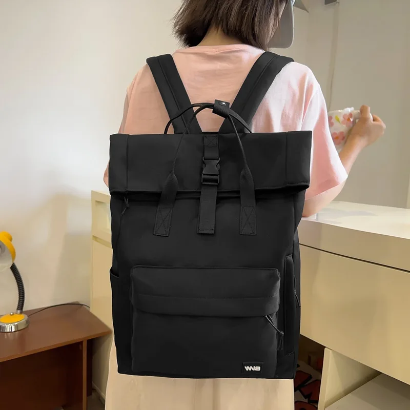Women Backpack Simple College Style Laptop Backpack Large Capacity Travel School Bag for Students
Women Backpack Simple College Style Laptop Backpack Large Capacity Travel School Bag for Students