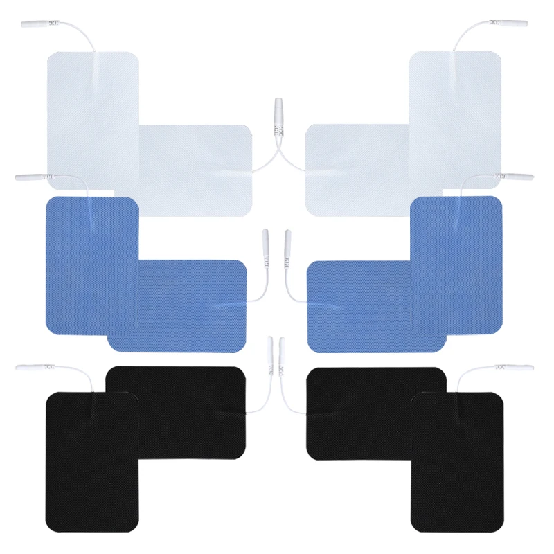 8X12CM Silicone Gel TENS EMS Electrode Patches for Nerve Muscle Stimulator Digital Acupuncture Physiotherapy Electrodes
8X12CM Silicone Gel TENS EMS Electrode Patches for Nerve Muscle Stimulator Digital Acupuncture Physiotherapy Electrodes