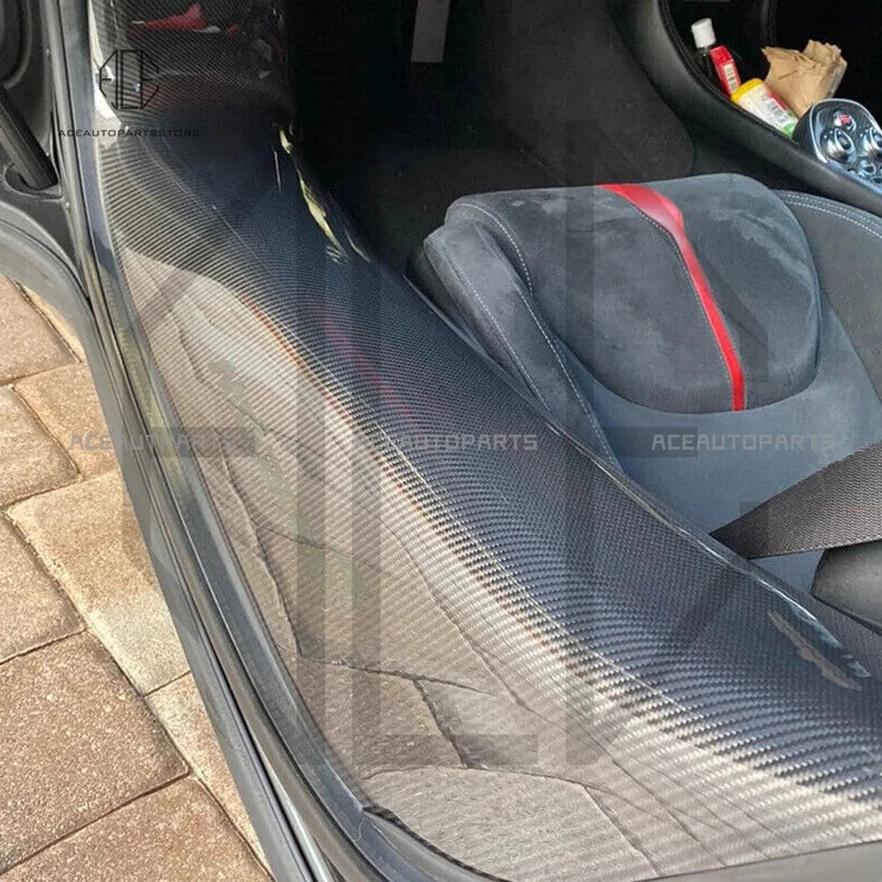 ACE Dry Carbon Fiber Door Sill Scuff Plate Article Threshold Welcome Pedal Side Splitte For Mclaren 540C 570S 570GT 600LT 2015+
ACE Dry Carbon Fiber Door Sill Scuff Plate Article Threshold Welcome Pedal Side Splitte For Mclaren 540C 570S 570GT 600LT 2015+