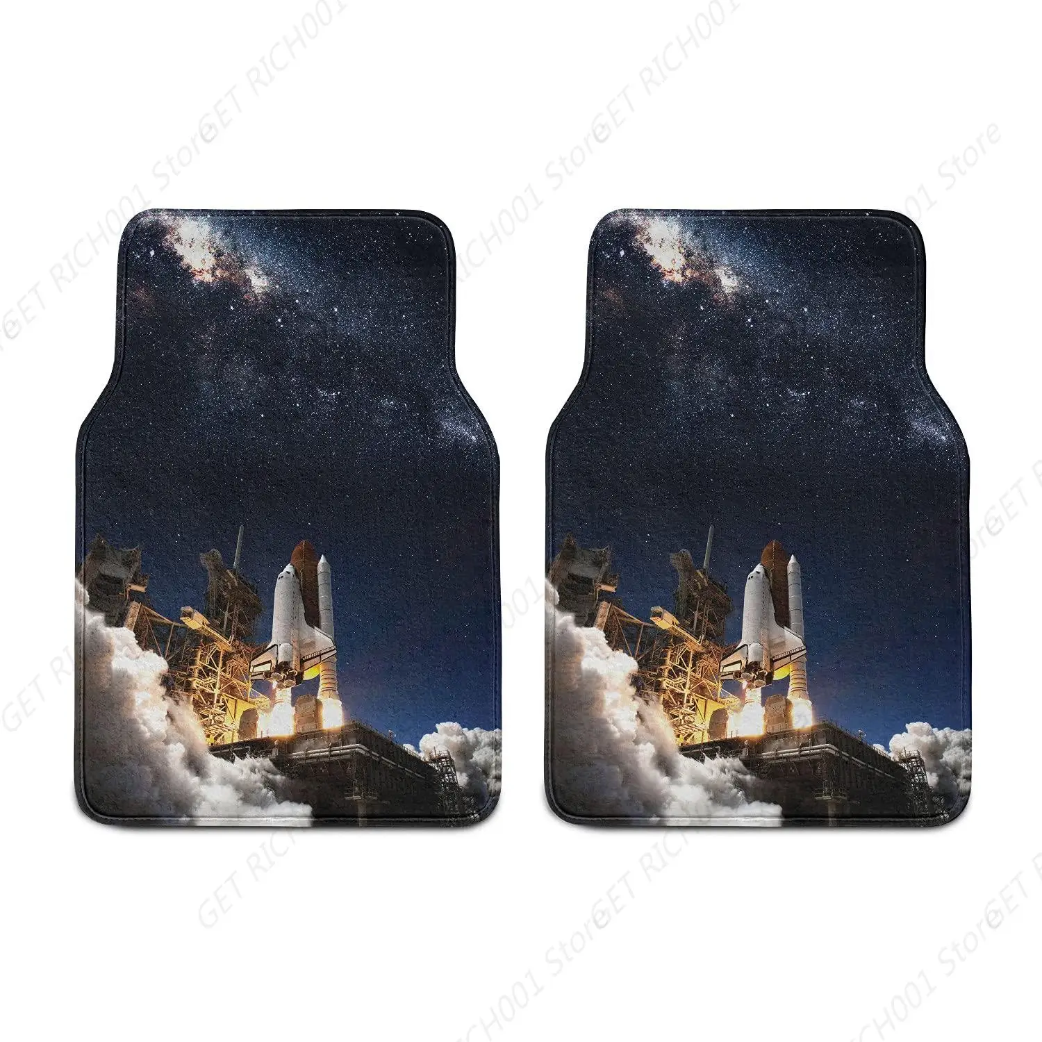 Galaxy Car Mat Set Of 2 Shuttle On Take Off Discovery Mission To Explore Galaxy Spaceship Solar Adventure Seat Floor Mat Durable
Galaxy Car Mat Set Of 2 Shuttle On Take Off Discovery Mission To Explore Galaxy Spaceship Solar Adventure Seat Floor Mat Durable