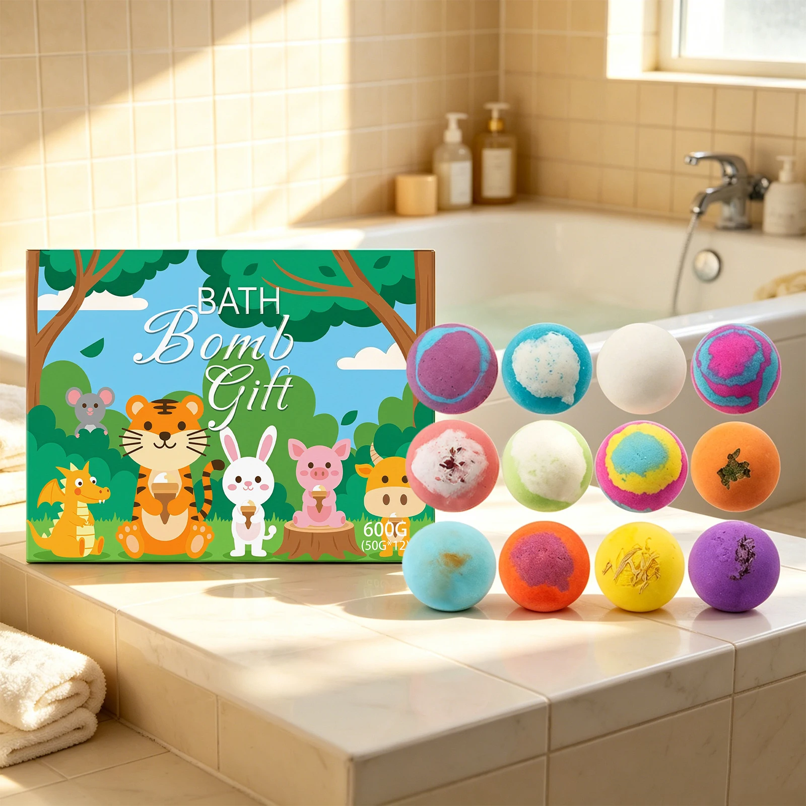 Children’s Bath Bombs Set Sea Salt Bath Essential Oils Softening Keratin for Foot Spa Bath Balls Relaxing Gift Box for Women Men
Children’s Bath Bombs Set Sea Salt Bath Essential Oils Softening Keratin for Foot Spa Bath Balls Relaxing Gift Box for Women Men