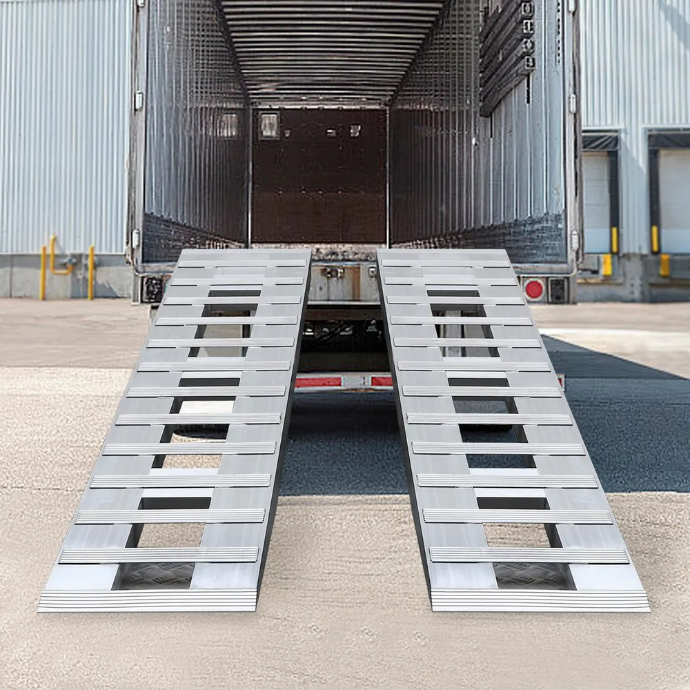 Modern 2pcs Aluminum Trailer Ramps, Truck Car Auto Trailer Ramps, Loading Ramps
Modern 2pcs Aluminum Trailer Ramps, Truck Car Auto Trailer Ramps, Loading Ramps