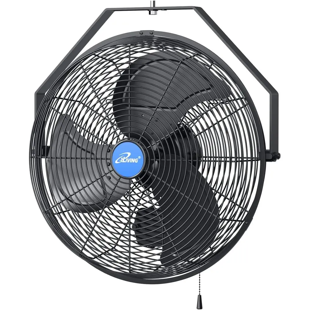18" Wall Mounted an - 6360 CM, 3-Speed, Industrial Grade, Commercial/Residential, Weatherproo Outdoor/Indoor an or Garage, Patio
18" Wall Mounted an - 6360 CM, 3-Speed, Industrial Grade, Commercial/Residential, Weatherproo Outdoor/Indoor an or Garage, Patio