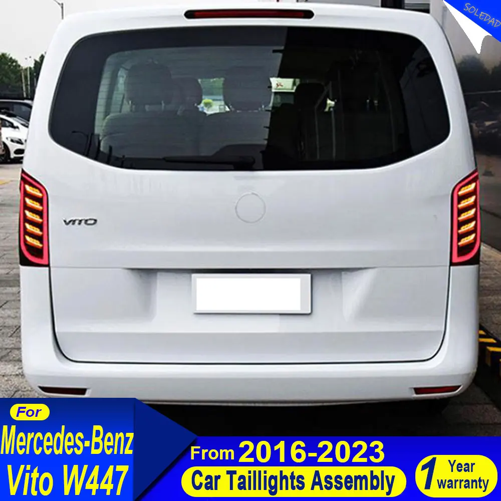 Car Accessories for Mercedes-Benz Vito W447 Rear Lights 2016-2023 Tail lights Assembly LED DRL Dynamic Signal Brake Reverse
Car Accessories for Mercedes-Benz Vito W447 Rear Lights 2016-2023 Tail lights Assembly LED DRL Dynamic Signal Brake Reverse