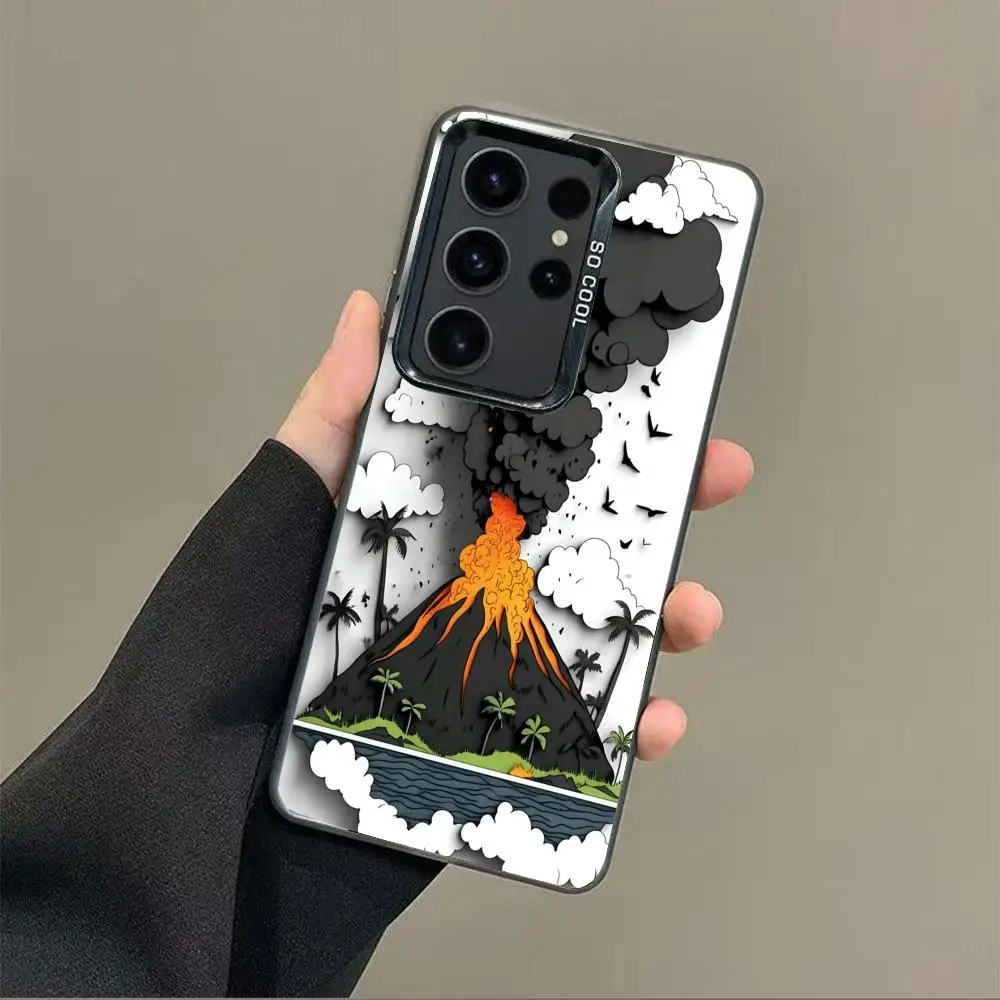 Volcanic eruption Phone Case case for Galaxy S25 S24 S23 S22 S21 S20 Ultra/ FE/Plus shock-proof rear cover anti-fingerprint
Volcanic eruption Phone Case case for Galaxy S25 S24 S23 S22 S21 S20 Ultra/ FE/Plus shock-proof rear cover anti-fingerprint
