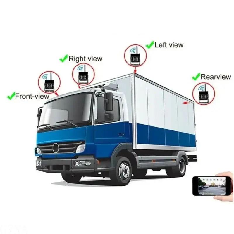 G7NA Wireless Backup Camera For Vehicles Trucks And Buses With 1080P Resolution Night Visibilities
G7NA Wireless Backup Camera For Vehicles Trucks And Buses With 1080P Resolution Night Visibilities