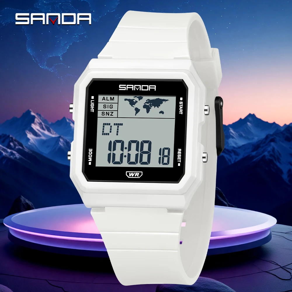 SANDA 2217 Fashion Men's Watch Military Waterproof Sports Watch Army Large Dial LED Digital Watch Men's Stopwatch
SANDA 2217 Fashion Men's Watch Military Waterproof Sports Watch Army Large Dial LED Digital Watch Men's Stopwatch