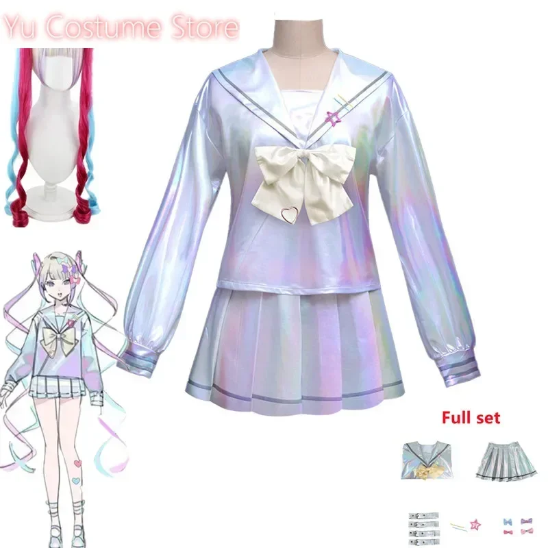 Game NEEDY GIRL OVERDOSE KAngel Cosplay Costume Lolita Girls Sailor Suit Uniform Dress Halloween Carnival Anime SchoolYu Costume
Game NEEDY GIRL OVERDOSE KAngel Cosplay Costume Lolita Girls Sailor Suit Uniform Dress Halloween Carnival Anime SchoolYu Costume