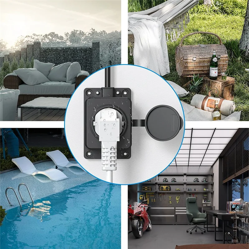 A72T Европейская уличная розетка, 4 шт., водонепроницаемая IP54, удлинитель дождевика, удлинитель, промышленная розетка для сада
A72T Европейская уличная розетка, 4 шт., водонепроницаемая IP54, удлинитель дождевика, удлинитель, промышленная розетка для сада