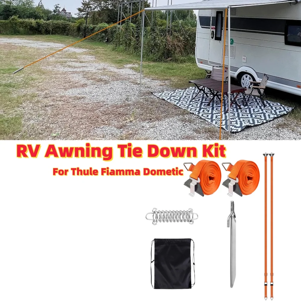 1Set RV Awning Storm Band Strap Windproof Tie Down Camping Awning Accessories for Thule Fiamma Dometic Caravan Accessories
1Set RV Awning Storm Band Strap Windproof Tie Down Camping Awning Accessories for Thule Fiamma Dometic Caravan Accessories