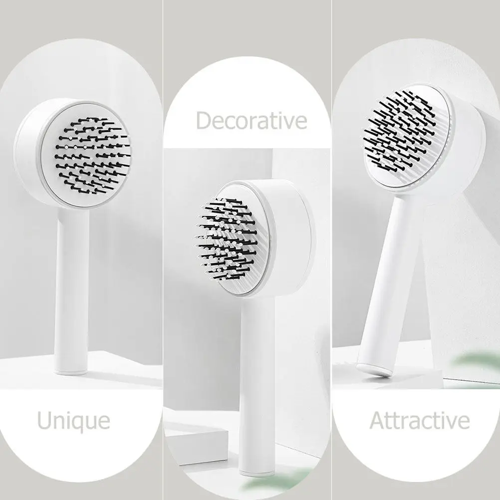 Female Massage Comb Hairbrush with Sparse Dense Teeth Scalp Stimulator for All Hair Types Lightweight Travel
Female Massage Comb Hairbrush with Sparse Dense Teeth Scalp Stimulator for All Hair Types Lightweight Travel