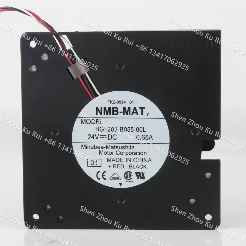 Original NMB 120X120X32MM DC 24V 0.65A AC EC 12032 turbine dual ball inverter 12CM 3-wire BG1203-B055-00L cooling fan
Original NMB 120X120X32MM DC 24V 0.65A AC EC 12032 turbine dual ball inverter 12CM 3-wire BG1203-B055-00L cooling fan