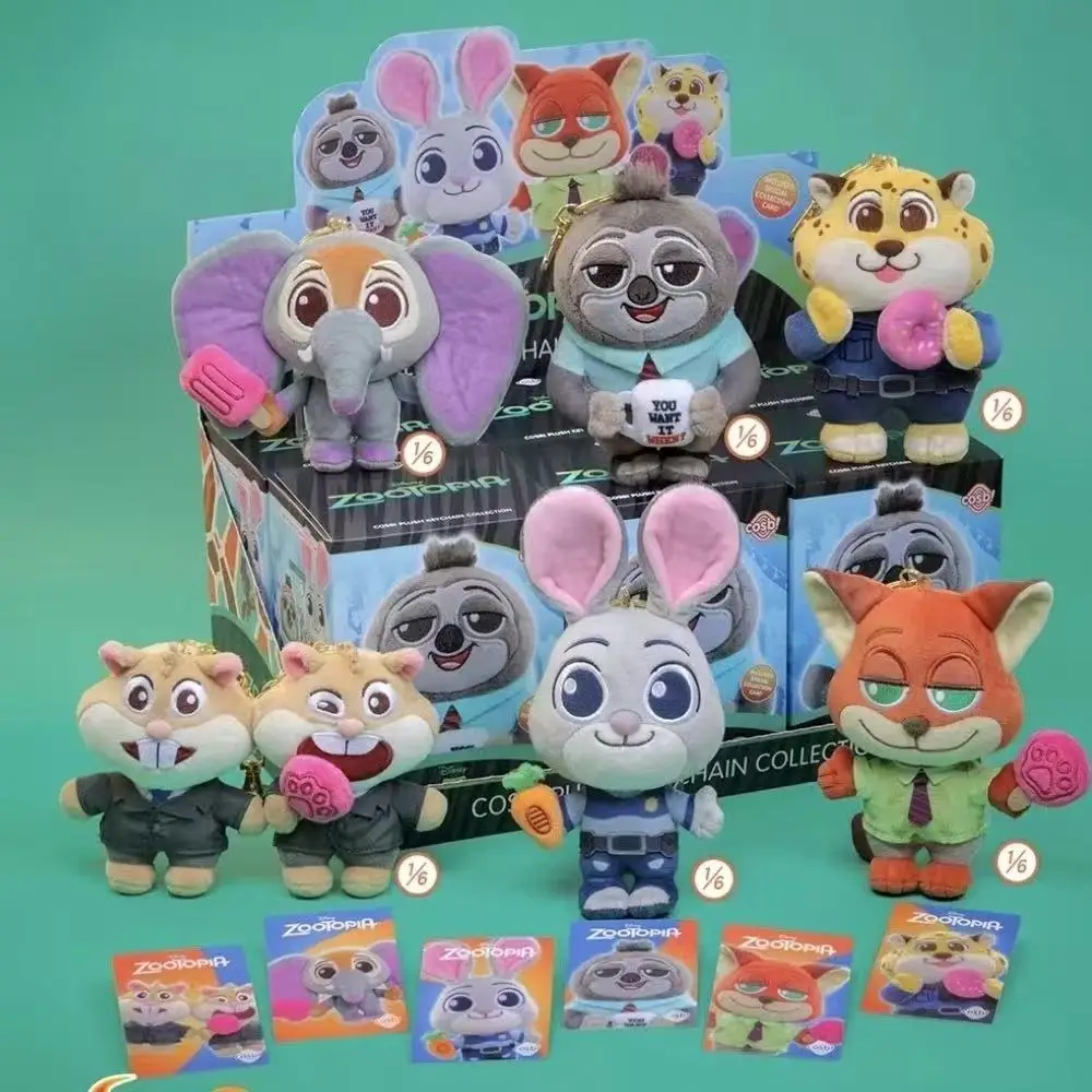Authentic Zootopia 2 Series Plush Blind Box Nick Judy Lightning Leopard Decor Anime Figure Pendant Dolls Trendy Toy Mystery Box
Authentic Zootopia 2 Series Plush Blind Box Nick Judy Lightning Leopard Decor Anime Figure Pendant Dolls Trendy Toy Mystery Box