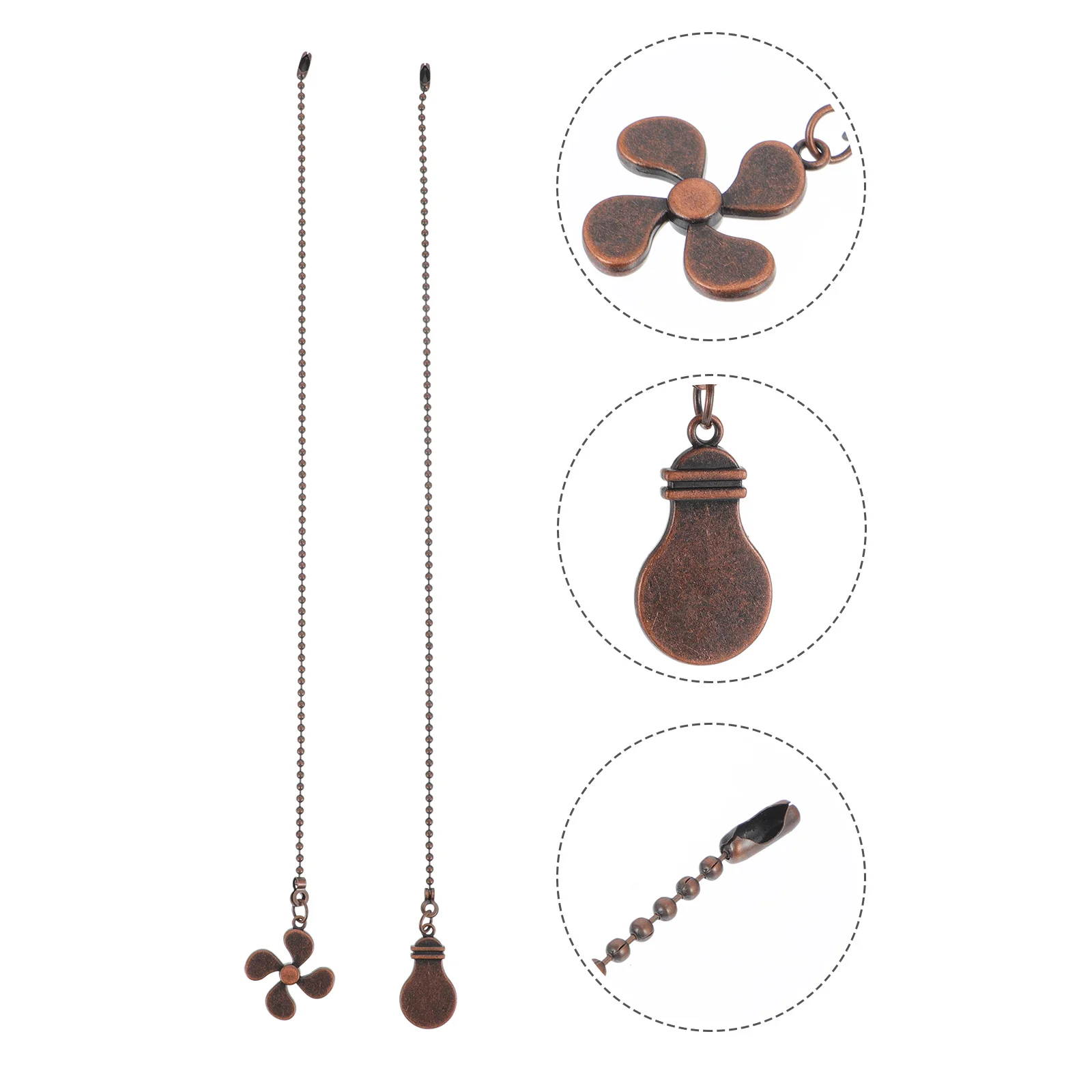 2pcs Ceiling Fan Pull Chain Extension Cord Light Pendant Pulls for Ball Ceiling Light Pulls Fans Easy Installation Durable
2pcs Ceiling Fan Pull Chain Extension Cord Light Pendant Pulls for Ball Ceiling Light Pulls Fans Easy Installation Durable