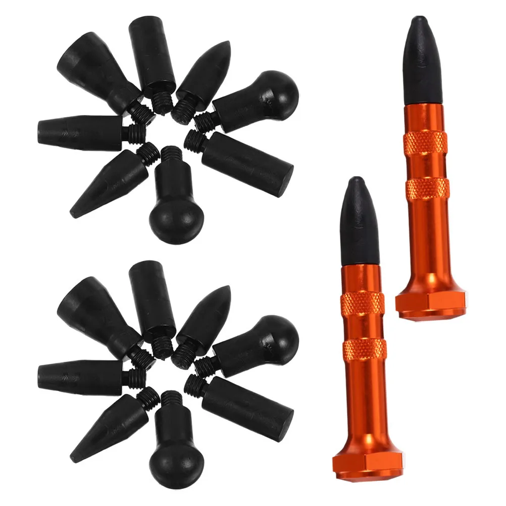 2Sets Tap Down Pen for Dent Removal with Multiple Heads Car Repair Tool Set Auto DIY Kit Versatile Design Tool Set
2Sets Tap Down Pen for Dent Removal with Multiple Heads Car Repair Tool Set Auto DIY Kit Versatile Design Tool Set