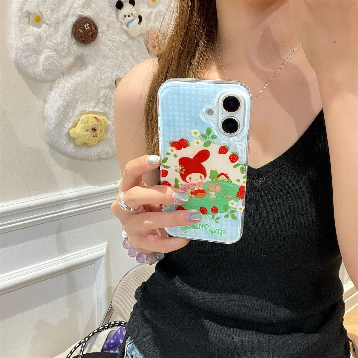 The new cute and girlish Melody Phone Case For iPhone 16 15 14 13 Pro Max fundas case Protective cover For iPhone case
The new cute and girlish Melody Phone Case For iPhone 16 15 14 13 Pro Max fundas case Protective cover For iPhone case