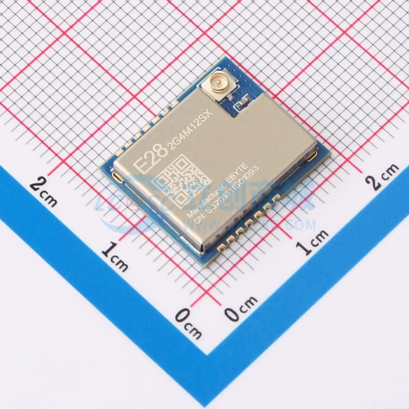 2pcs E28-2G4M12SX SMD 17.8x15mm 2.4GHz 14dBm LoRa Wireless RF Transceiver Module
2pcs E28-2G4M12SX SMD 17.8x15mm 2.4GHz 14dBm LoRa Wireless RF Transceiver Module