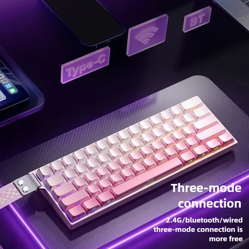 AULA Mini60 Wireless Magnetic Switch Keyboard The Third Mock Examination Bluetooth Peripheral FPS Dedicated Low Delay
AULA Mini60 Wireless Magnetic Switch Keyboard The Third Mock Examination Bluetooth Peripheral FPS Dedicated Low Delay