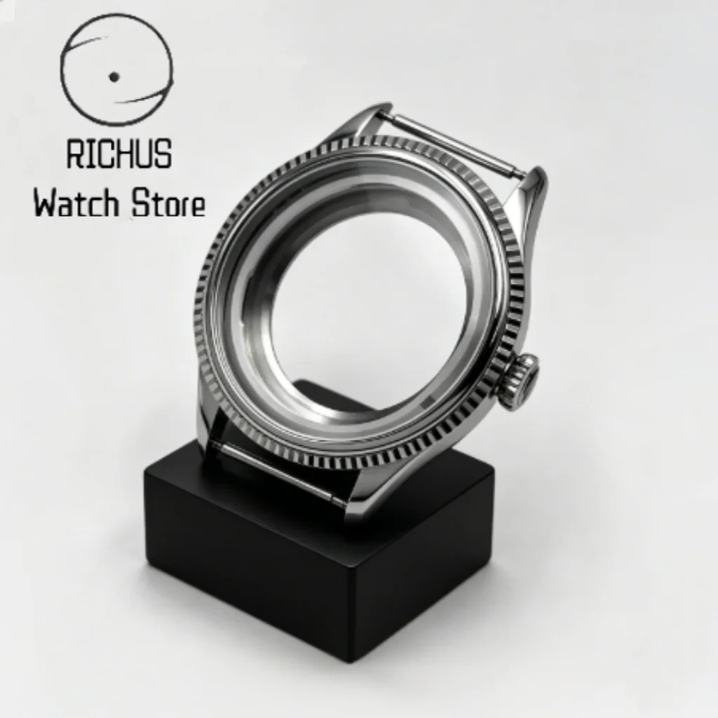 39mm Silver Polished Watch Case Sapphire Crystal Watch Mod Case Fit NH34 NH35 NH36 NH38 Movement Watch Replacement Accessories
39mm Silver Polished Watch Case Sapphire Crystal Watch Mod Case Fit NH34 NH35 NH36 NH38 Movement Watch Replacement Accessories