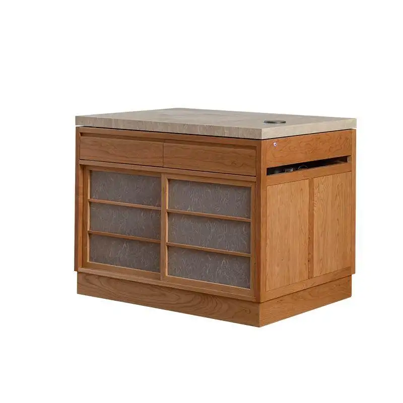 Party Modern Kitchen Islands Table Multi-functional Homestay Retro Kitchen Islands Storage Wood Furniture Île Taïwan MH40DT
Party Modern Kitchen Islands Table Multi-functional Homestay Retro Kitchen Islands Storage Wood Furniture Île Taïwan MH40DT