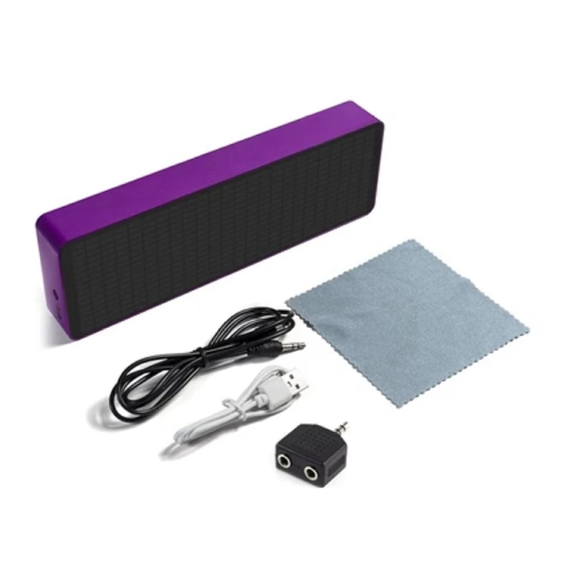 Color LED Music Spectrum Electronic Clock Sound Control Rhythm Light 1624 RGB Pickup Atmosphere Level Indicator, Purple Durable
Color LED Music Spectrum Electronic Clock Sound Control Rhythm Light 1624 RGB Pickup Atmosphere Level Indicator, Purple Durable